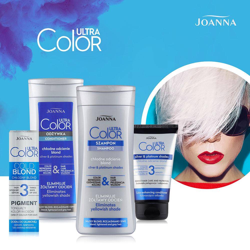 joanna ultra color system szampon do włosów blond