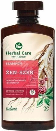 farmona herbal care szampon do włosów cienkich i delikatnych żeń-szeń