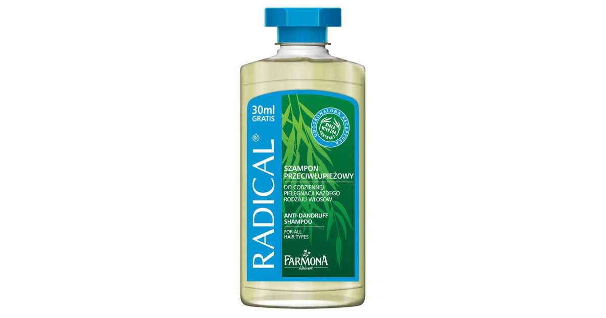 farmona radical szampon przeciwłupieżowy do codziennej pielęgnacji 330 ml