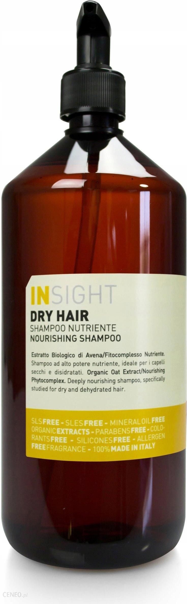 nourishing shampoo szampon odżywczy do włosów suchych insight