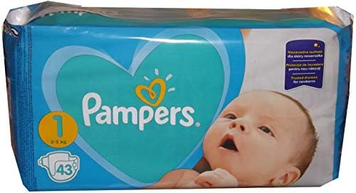 pampers new baby dry 2 43 szt