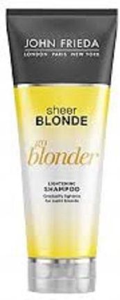 john frieda rozjaśniajacy szampon do blond