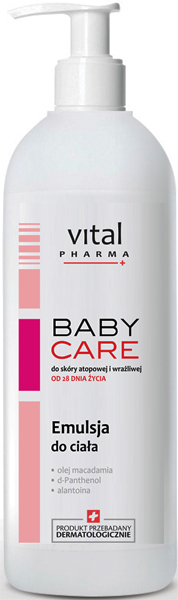 vital pharma baby care szampon do włosów
