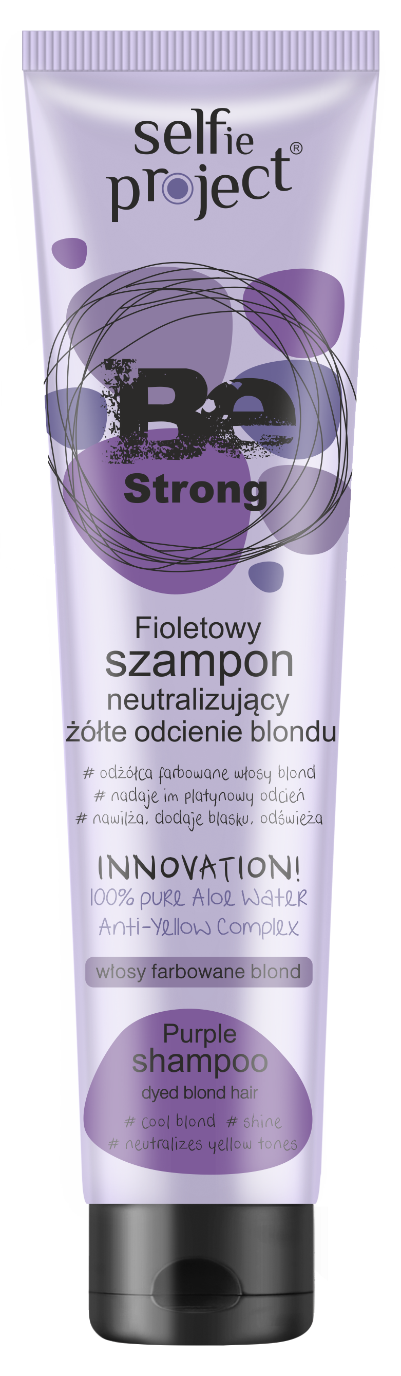 fioletowy szampon platynowy blond