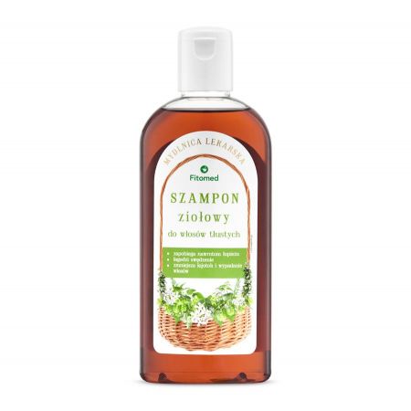 fitomed mydlnica lekarska szampon ziołowy do włosów tłustych