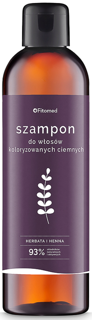 fitomed szampon ziołowy do włosów koloryzowanych ocienie ciemne 250ml