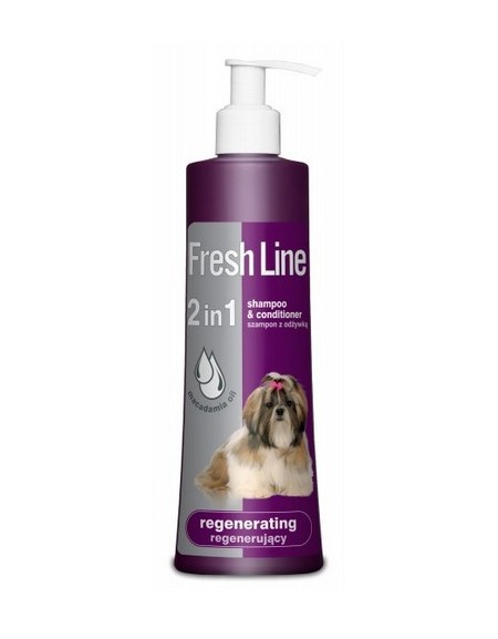 freshline szampon z odżywką dla szczeniąt