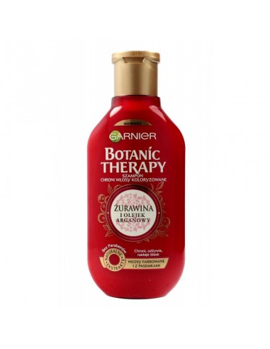 garnier botanic therapy szampon do włosów farbowanych i z pasemkami