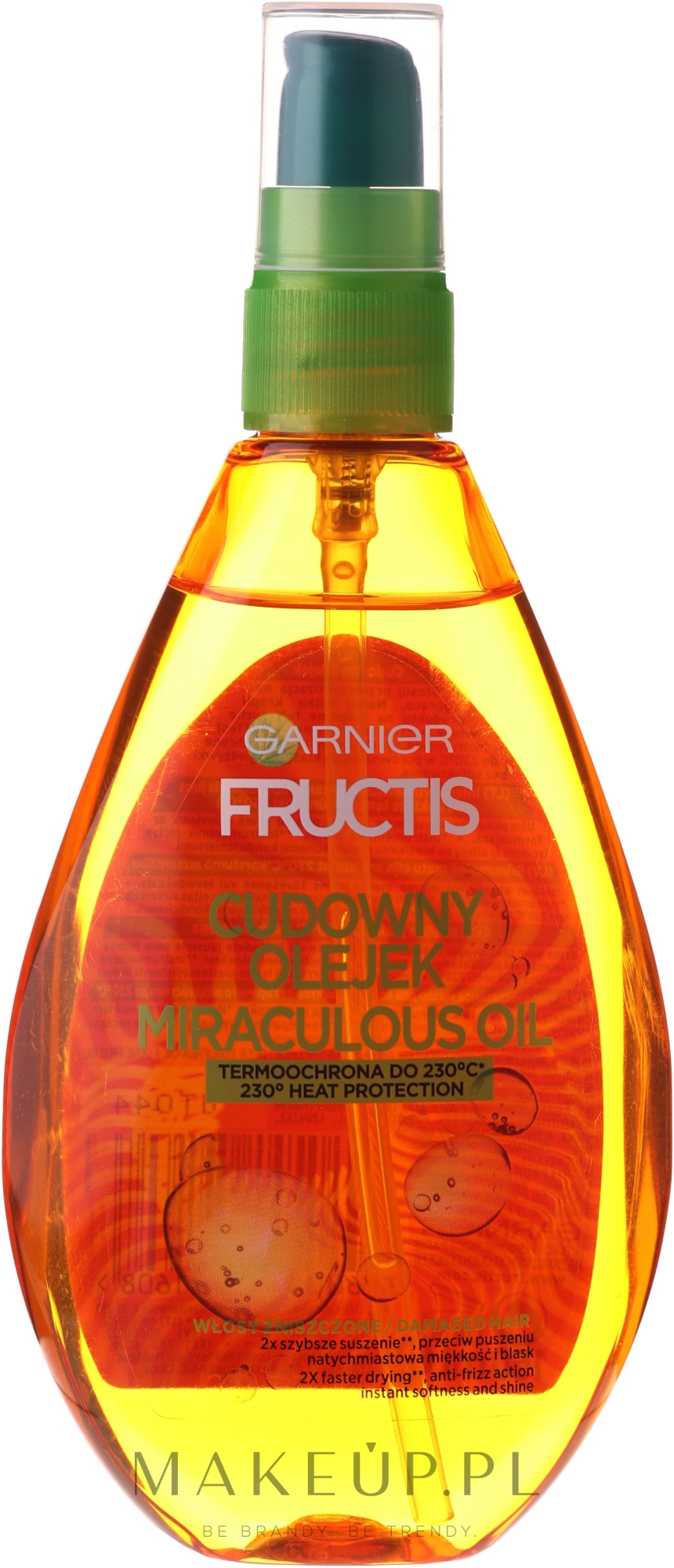 garnier fructis cudowny olejek do pielęgnacji włosów ochrona 230