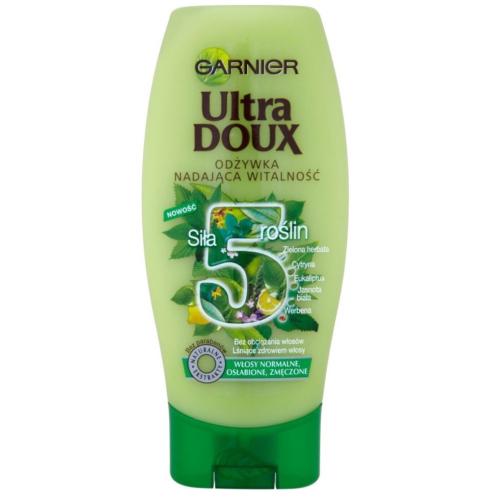 garnier ultra doux siła 5 roślin szampon nadający witalność opinie