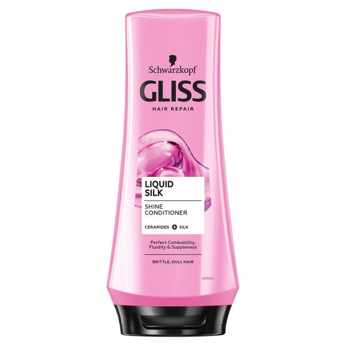 gliss kurliquid silk odżywka do włosów matowych i łamliwych