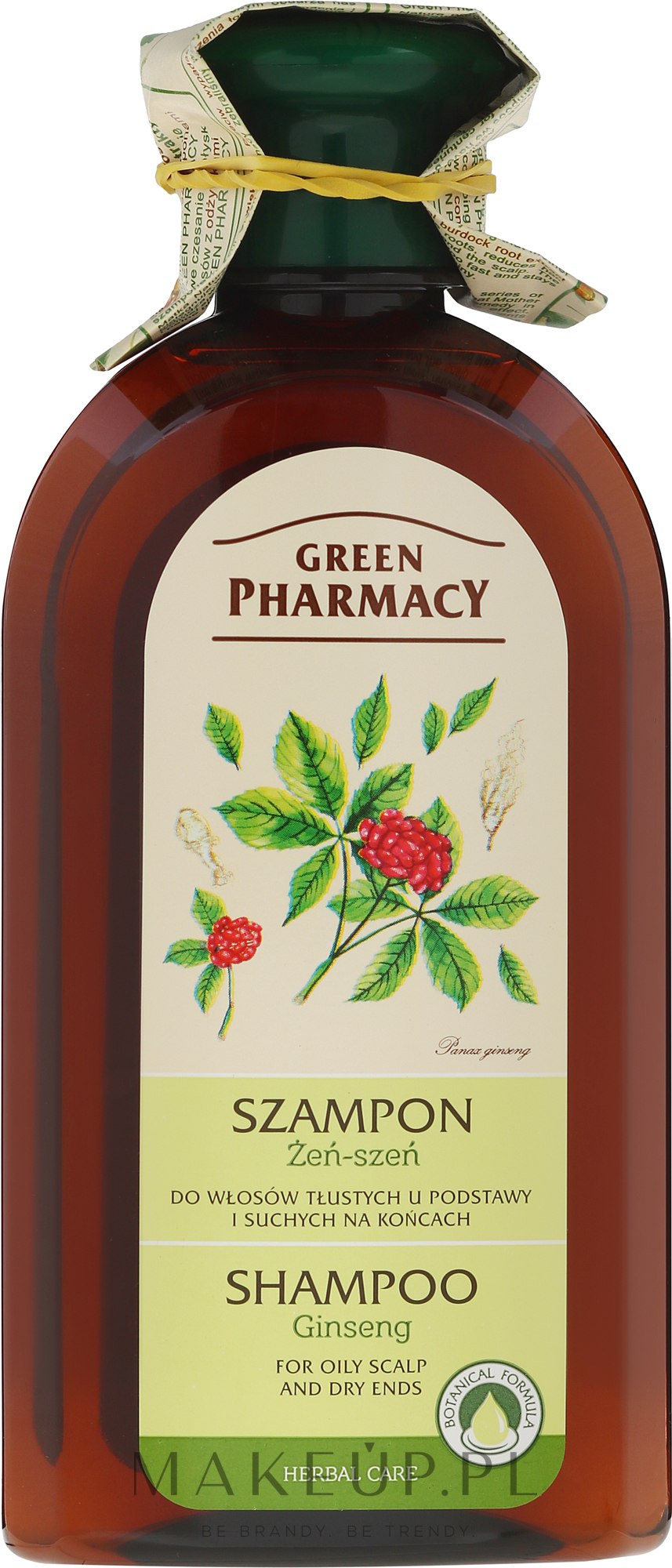 green pharmacy szampon przetłuszczających skład