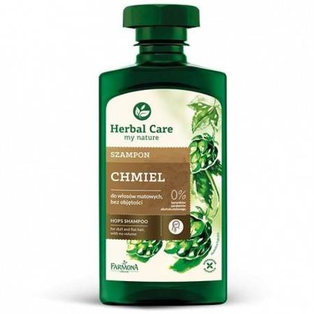herbal care szampon do włosów chmiel