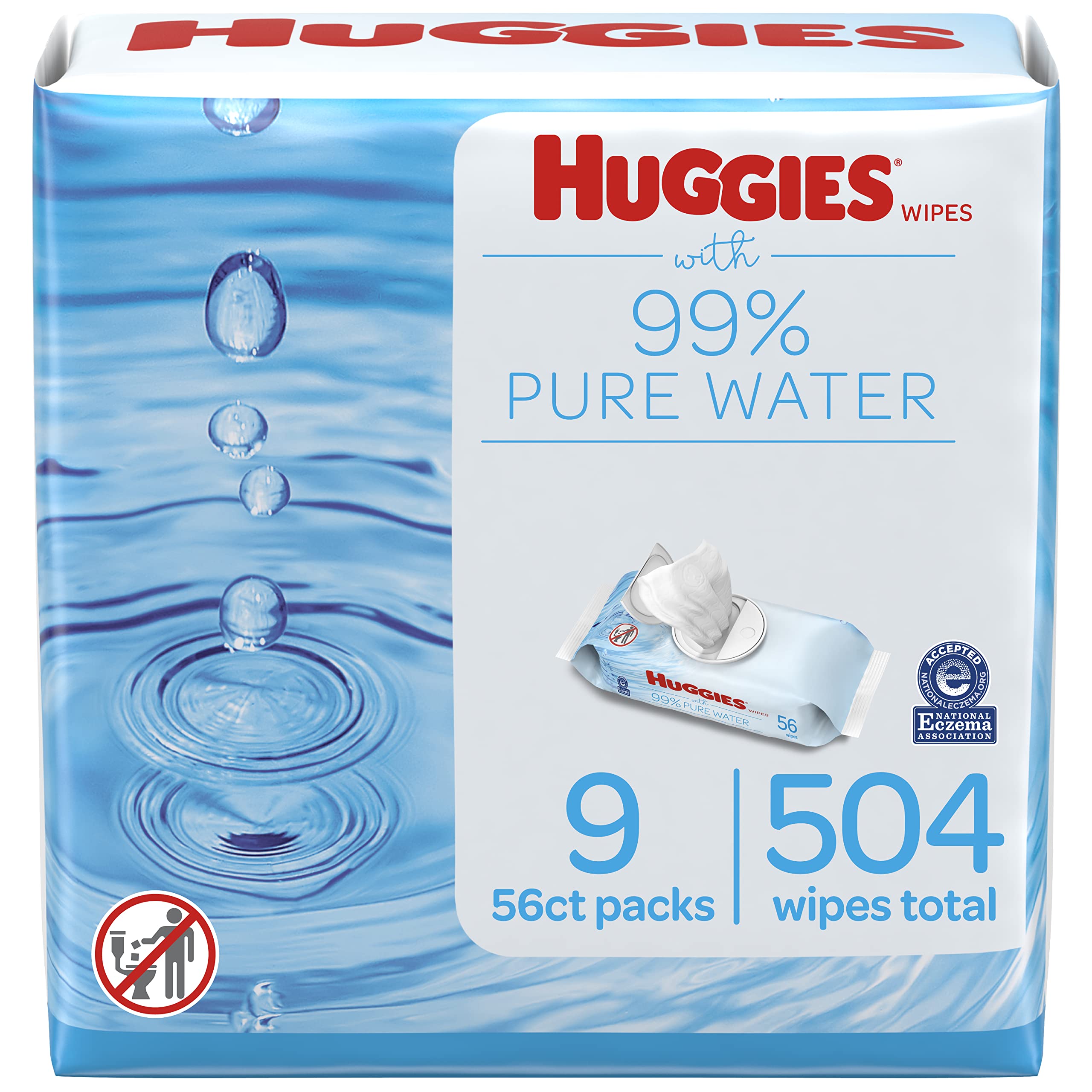huggies water