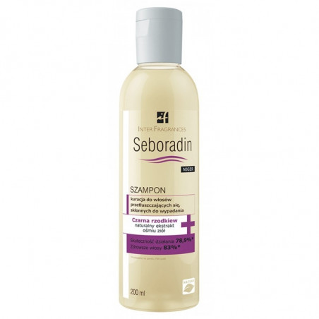 inter fragrance seboradin mini szampon czarna rzodkiew 50 ml