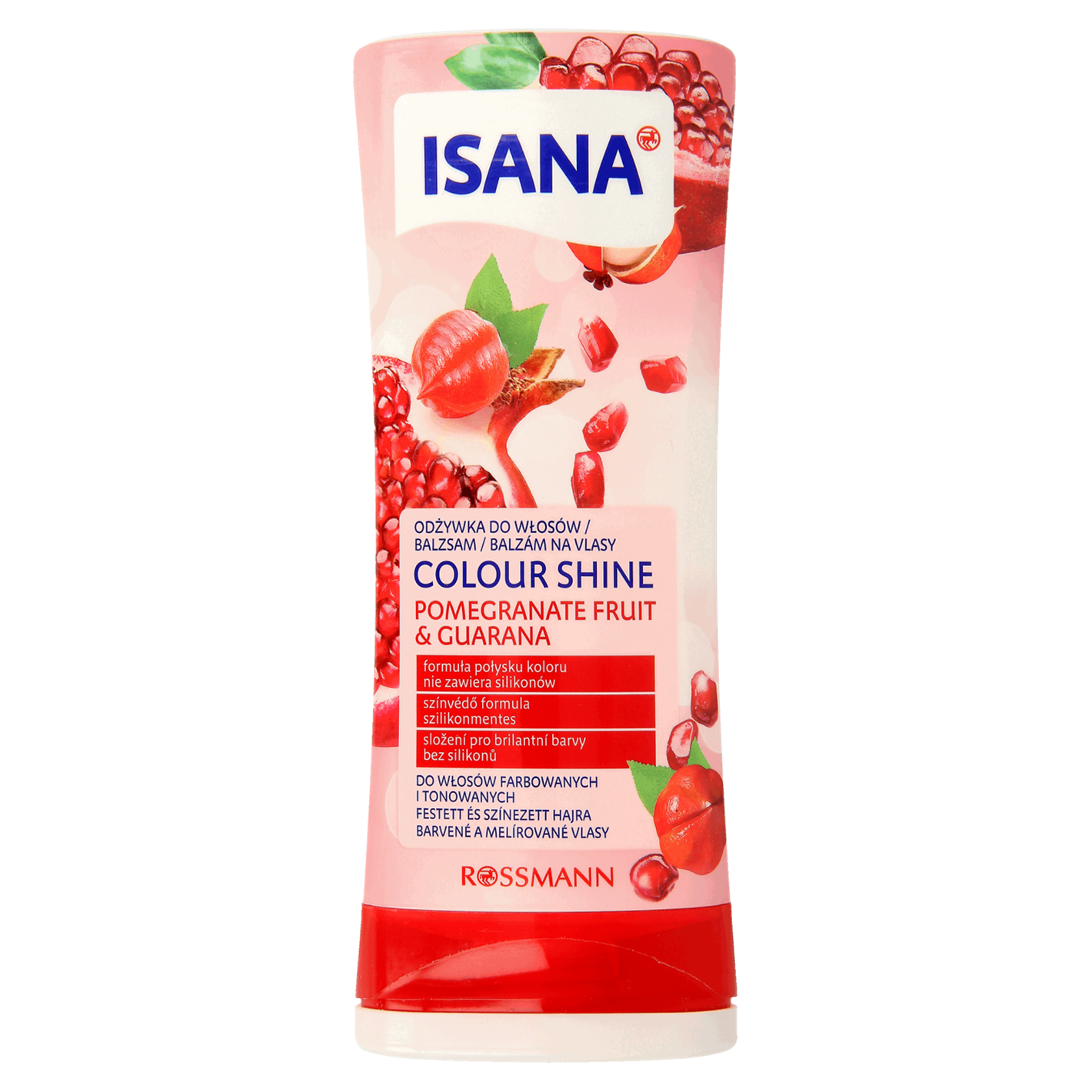 isana colour shine odżywka do włosów połysk koloru