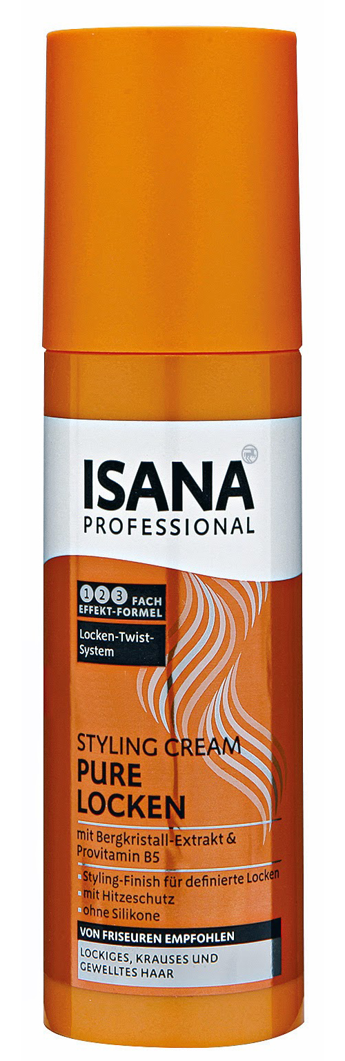 isana professional odżywka do włosów kręconych pure locken