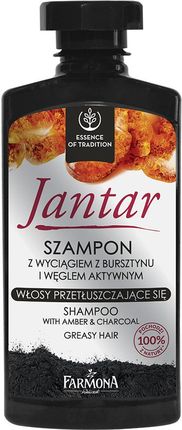 jantar szampon do włosów przeproteinowanych