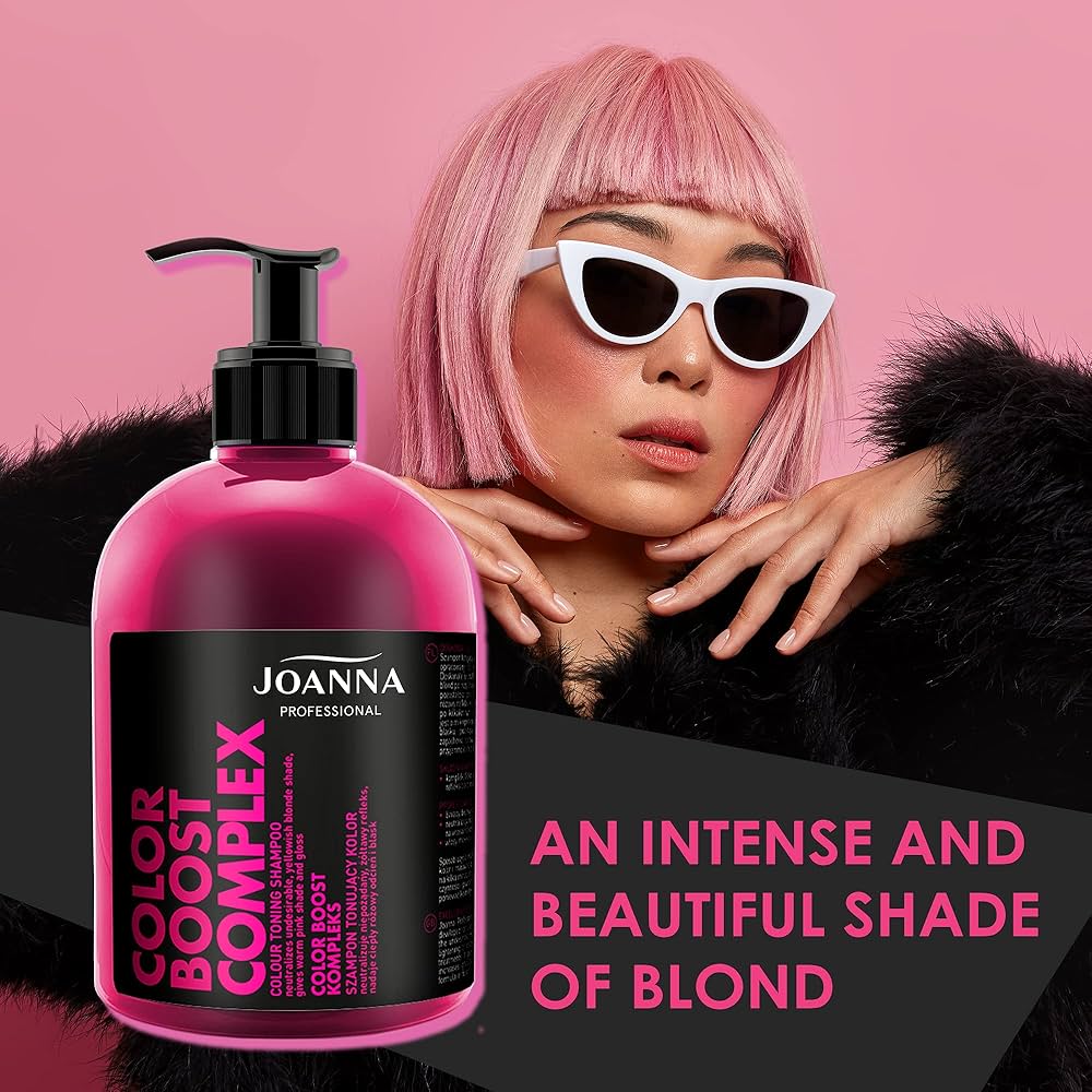 joanna color boost complex szampon różowy stacjonarnie