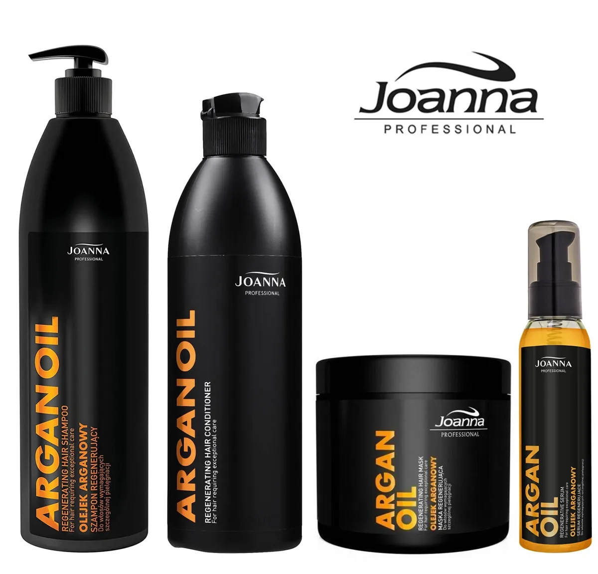 joanna professional szampon argan oil