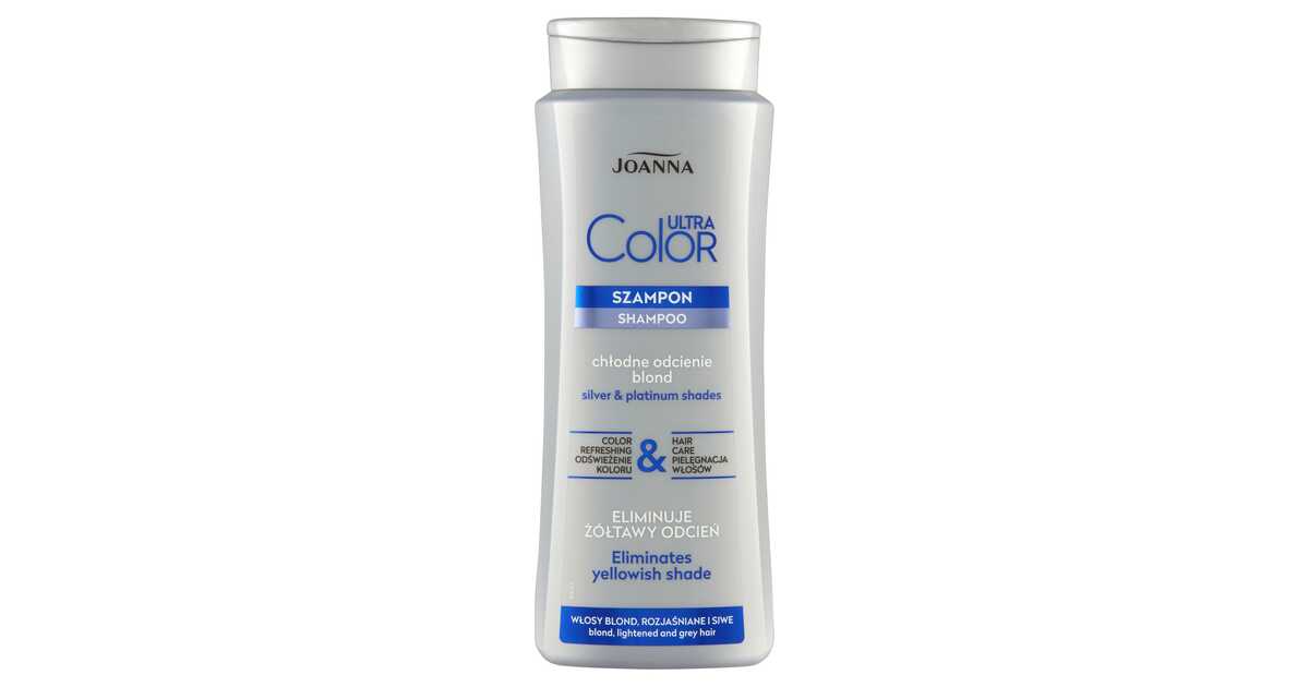 joanna szampon siwe włosy