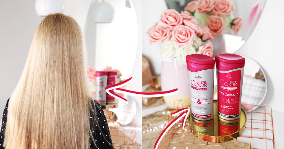 joanna ultra blond różowy szampon