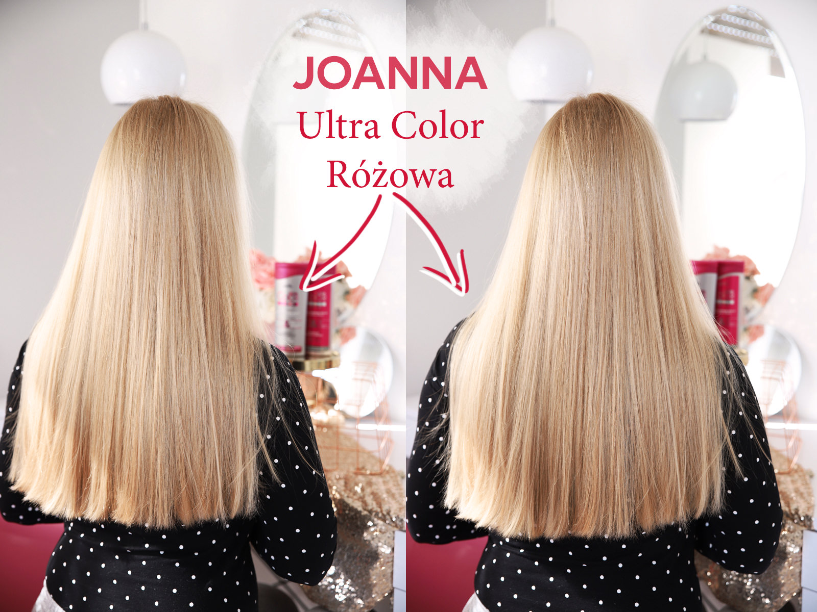 joanna ultra color szampon rozowy