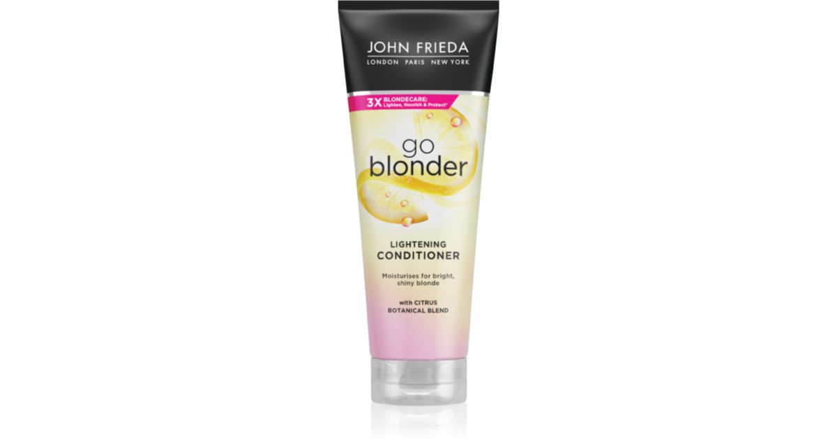 john frieda sheer blonde odżywka do włosów blond go blonder