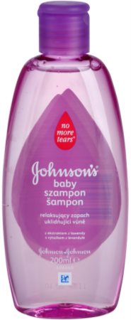 johnsons baby szampon z lawendą