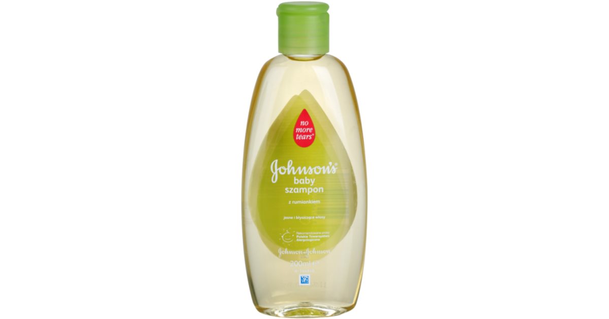 johnsons baby szampon z rumiankiem 200ml