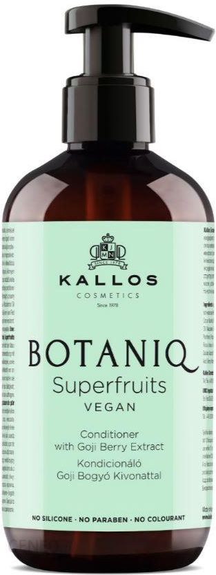 kallos botaniq superfruits odżywka do włosów opinie