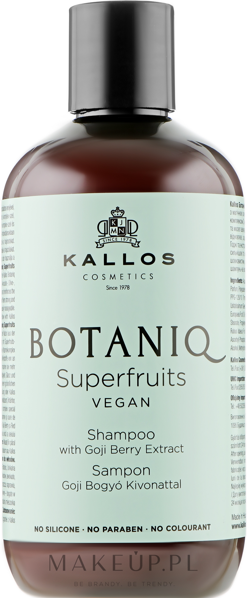 kallos botaniq superfruits wzmacniająca odżywka w sprayu do włosów