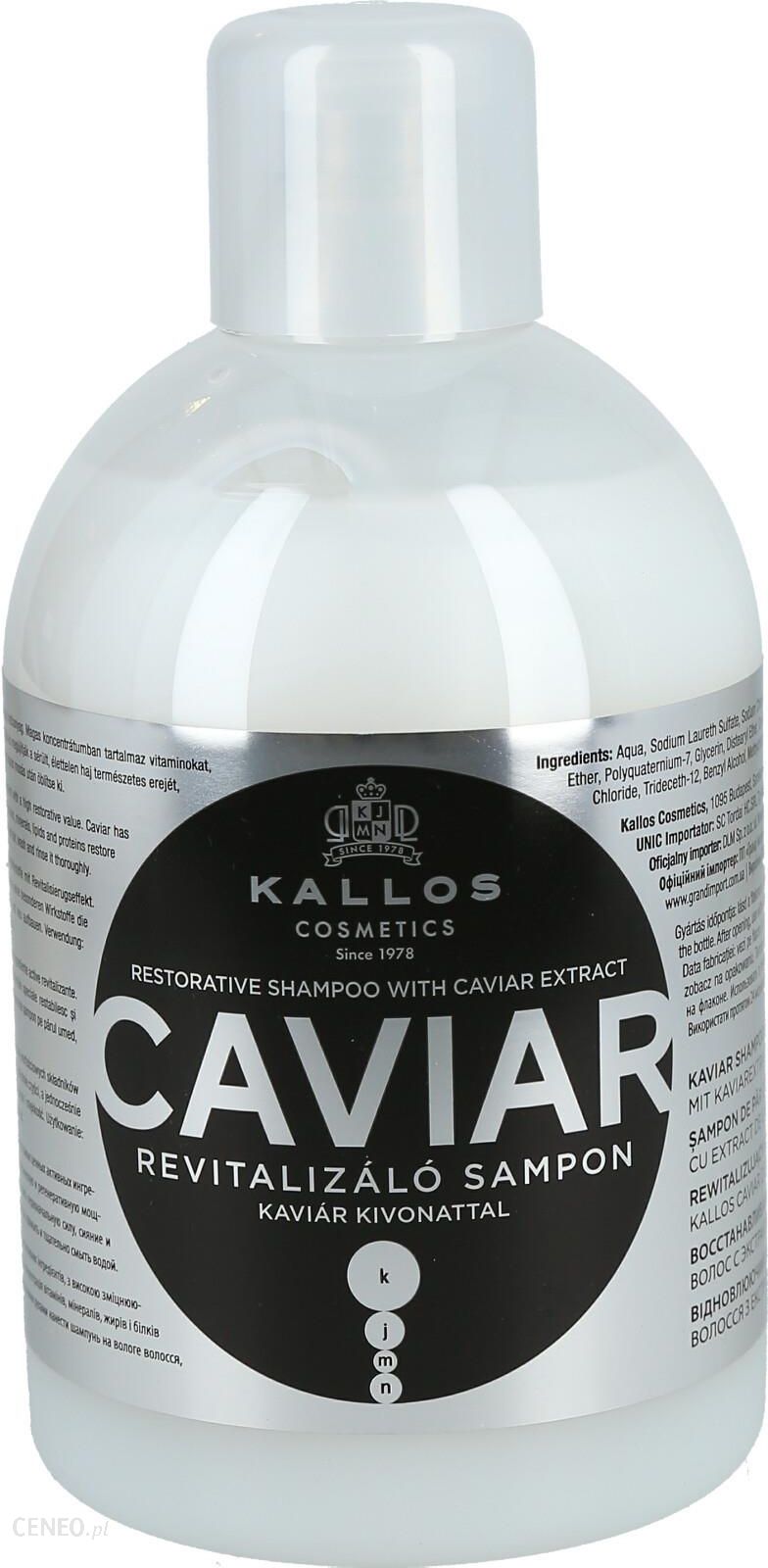 kallos caviar szampon do włosów z ekstraktem z kawioru 1000ml