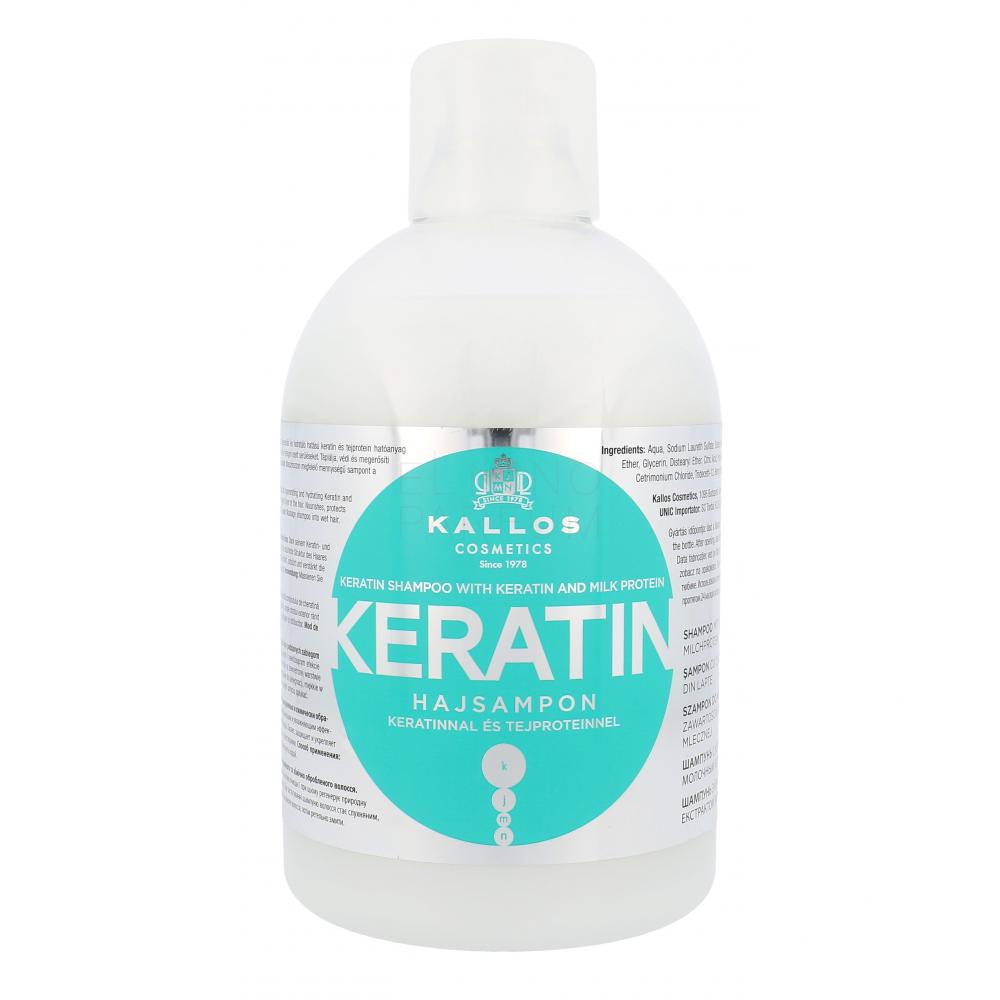 kallos cosmetics keratin szampon skład