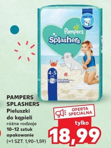 kaufland pieluchy kąpielowe