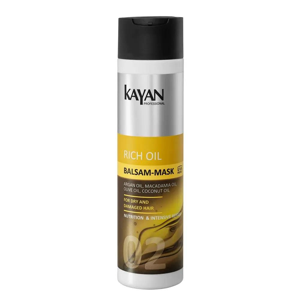 kayan professional rich oil balsam-maska do włosów suchych i zniszczonych