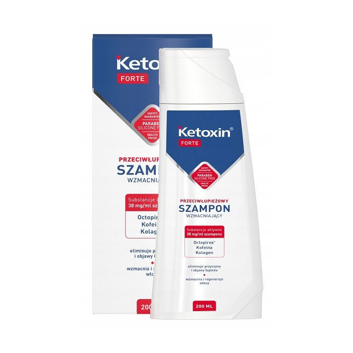 ketoxin forte szampon przeciwłupieżowy 200 ml