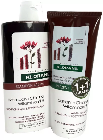 klorane szampon chinina 400ml