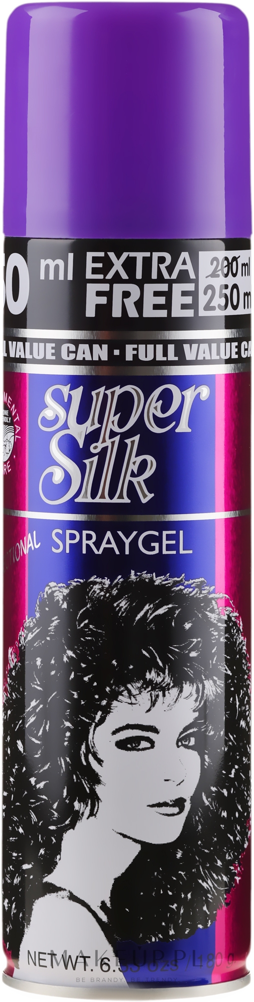 lakier do włosów super silk