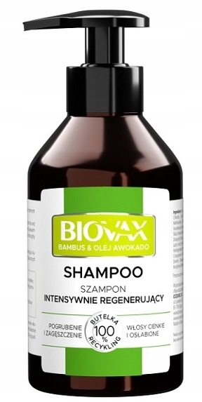 lbiotica biovax intensywnie regenerwujacy szampon naturalne oleje