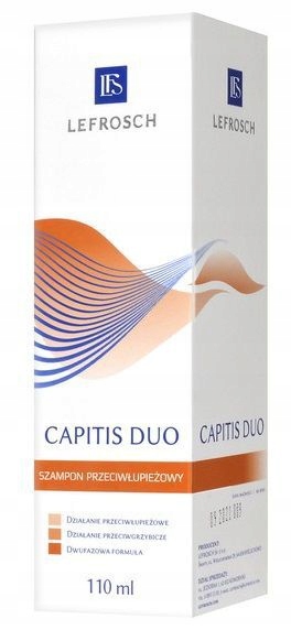 lefrosch capitis duo szampon przeciwłupieżowy 30saszetek x 5ml