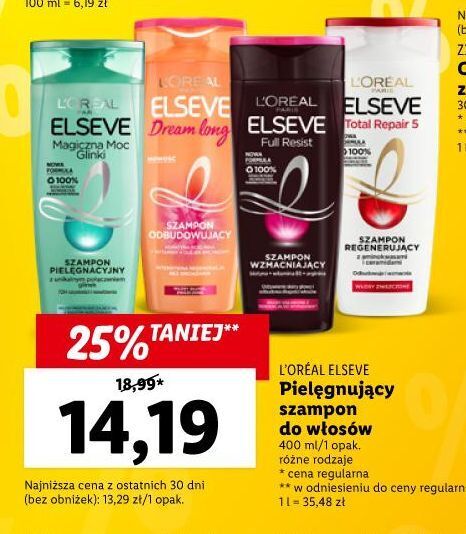 lidl loreal szampon