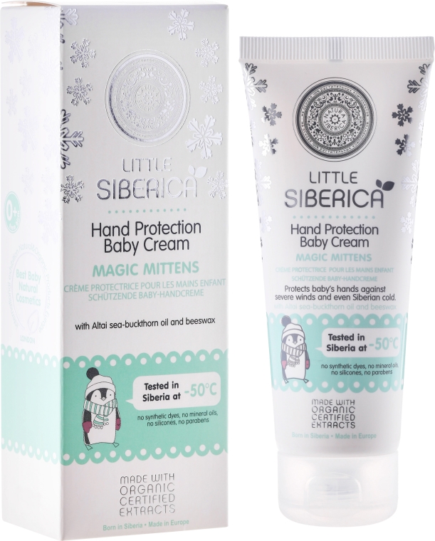 Little Siberica Krem ochronny do rąk dla dzieci Magic Mittens 75ml