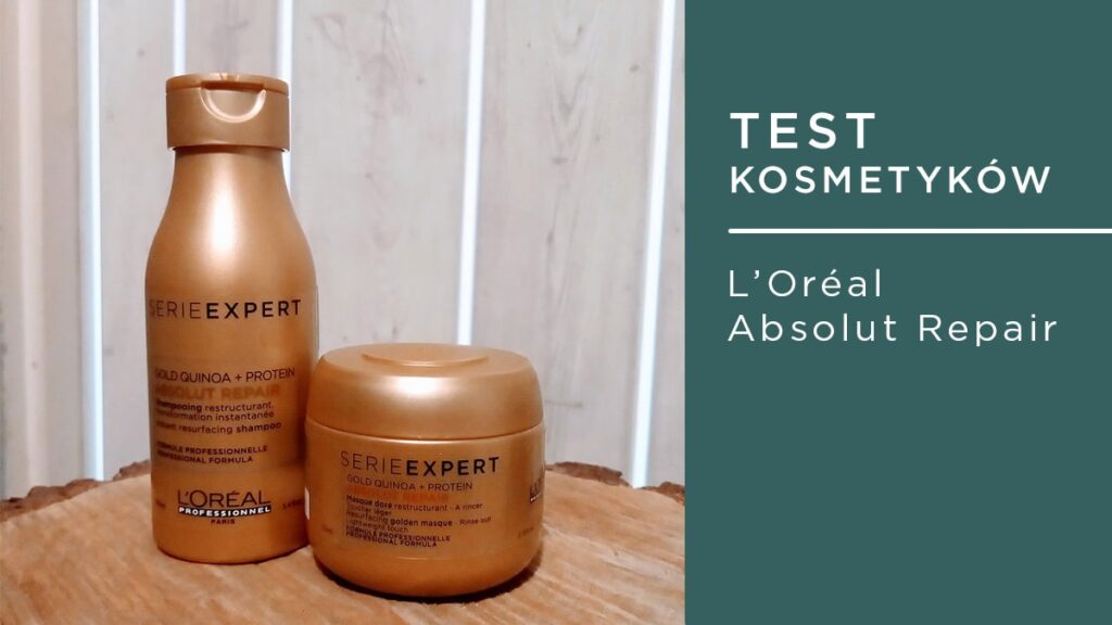 loreal absolut repair szampon opinie