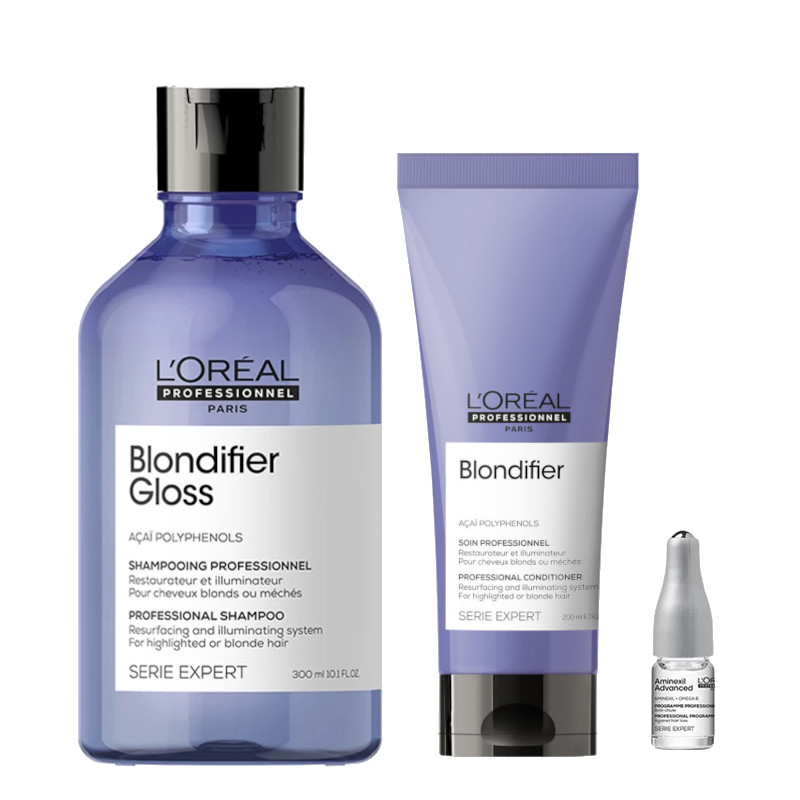 loreal blondifier odżywka do włosów blond neutralizująca kolor żółty 200ml