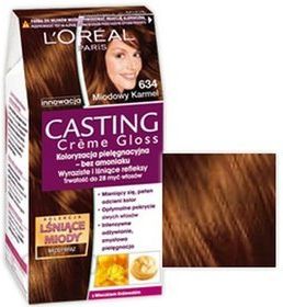loreal casting creme gloss szampon koloryzujący bursztynowy blond