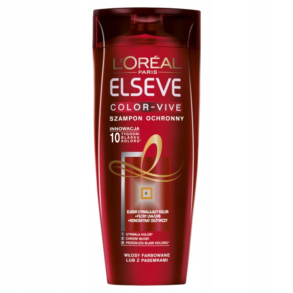loreal elseve szampon fibralogy i do włosów farbowanych