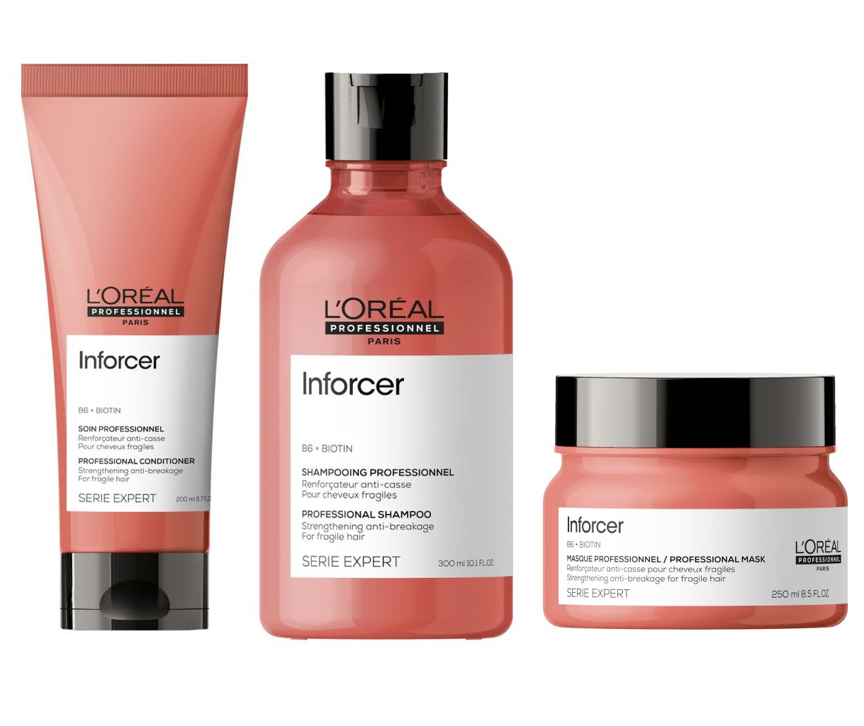 loreal inforcer szampon do włosów łamliwych