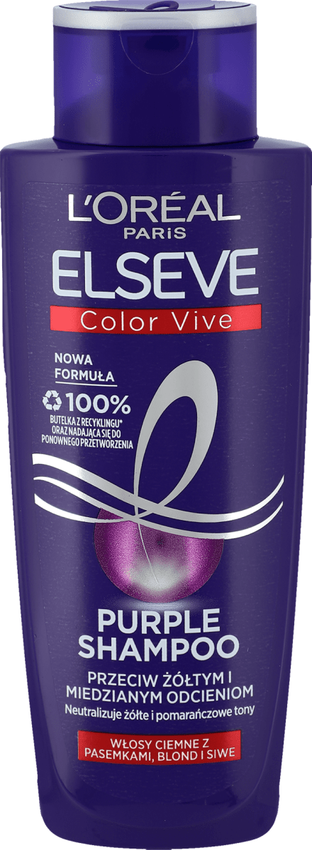 loreal szampon do włosów farbowanych jasnych włosów