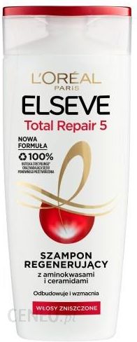 loreal total repair 5 szampon regenerujący włosy zniszczone